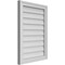 Ekena Millwork Vertical Surface Mount PVC Gable Vnt: Non-Functional, w/2"W x 1-1/2"H, Brickmould Frame, 20"W x 28"H GVPVE20X2802SN - alternate 5